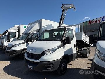 Iveco 35-140 gru e ribaltabile
