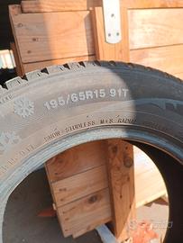 4 pneumatici  invernali 195/65R15