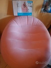 poltrona gonfiabile