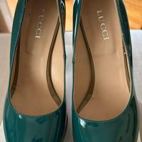 Scarpe in vernice peep-toe Lucci