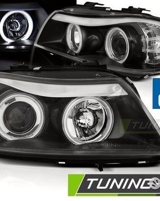 Fari CCFL Angel Eyes BMW Serie 3 E90 / E91 05-08