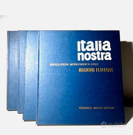 Volumi 4 ITALIA NOSTRA Edizione Motta 1962