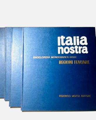 Volumi 4 ITALIA NOSTRA Edizione Motta 1962