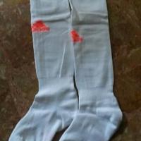 Calzettoni da calcio bianchi Adidas nuovi