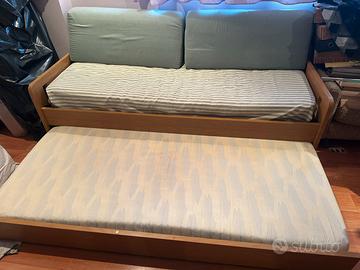 Divano letto singolo ( con due materassi)