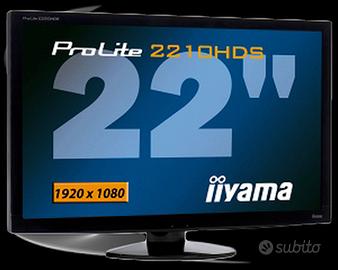 IIYAMA Monitor TFT 22" ProLite E2210HDS-1