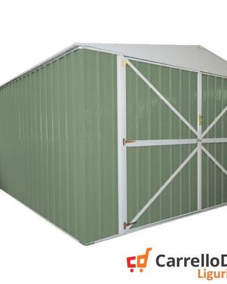 Box auto in Acciaio lamiera 360x514 verde scuro