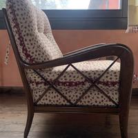 Coppia di poltrone Paolo Buffa anni ‘50 vintage de