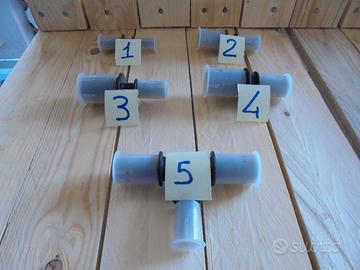 Manicotti e Tee  ridotti Geberit Mepla a pinzare