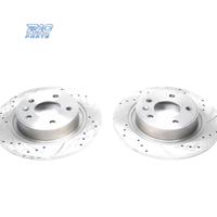 DISCHI FRENO FORATI E SCANALATI PER HONDA