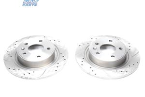 DISCHI FRENO FORATI E SCANALATI PER HONDA