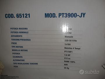 generatore di corrente