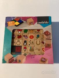 Set timbri CRELANDO 27 pezzi