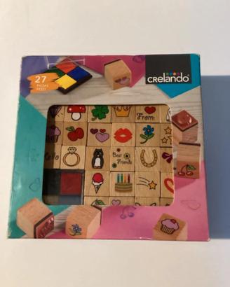 Set timbri CRELANDO 27 pezzi