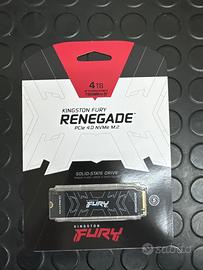 Kingston Fury renegade 4tb ssd nvme