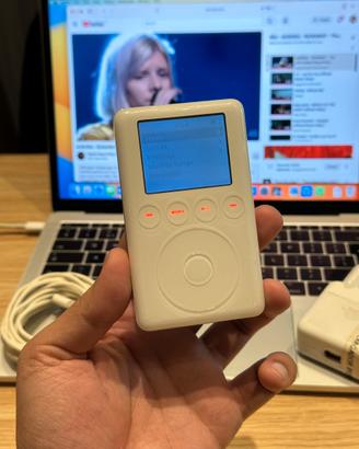 iPod Classic 3ª Gen 20GB – Bianco, Con FireWire