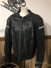 Giacca moto alpinestars pelle