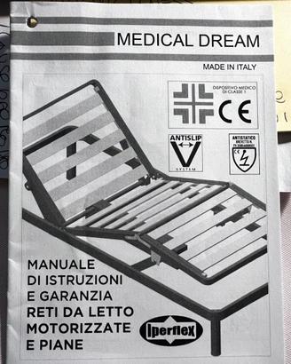 Rete da letto Motorizzata con Materasso