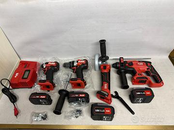 Kit attrezzi flex 18v NUOVI