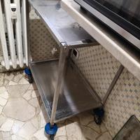 carrello in acciaio inox