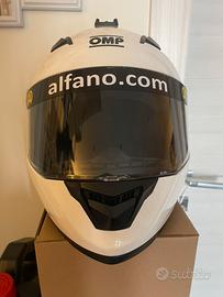 casco omp go kart taglia s