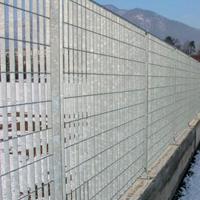 recinzione a pannelli zincati 