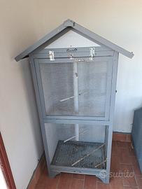 gabbia voliera per uccelli