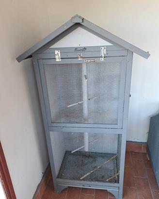 gabbia voliera per uccelli