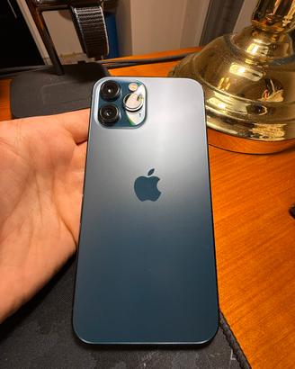 iPhone 12 Pro Max 255GB blu + cover e pellicola