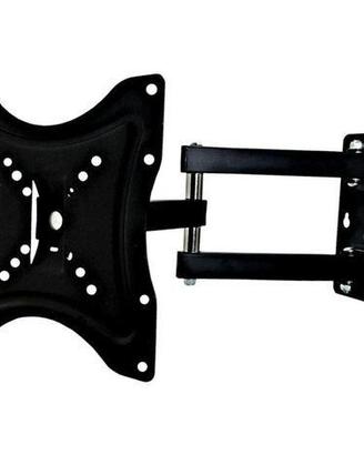 Staffa tv universale snodabile in metallo 14"/55"
