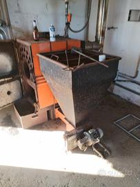 caldaia a nocciolino e legna