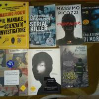 lotto 5 libri di Massimo Picozzi e Carlo Lucarelli