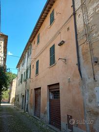 palazzina cielo terra 2 appartamenti più 2 negozi 
