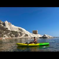 Kayak,canoa anche per pesca 2 posti più portacann