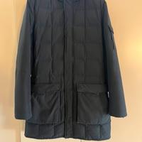 Giubbotto Woolrich blizzard parka XL blu