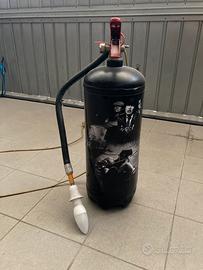Lampada artigianale AC/DC