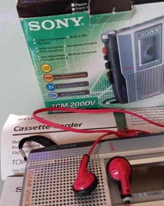 walkman Sony tmc-200dv