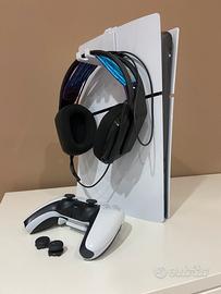 PS5 Slim+Joystick personalizzato+Cuffie