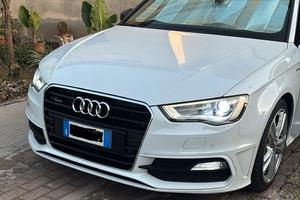 Paraurti audi a3 8v Sline e fari xeno