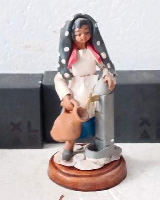 Statuina presepe terracotta 