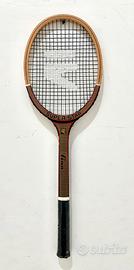 Racchetta da tennis vintage in legno