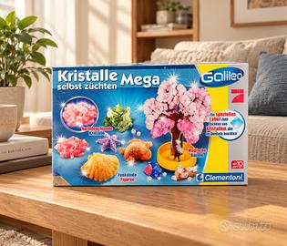 Kit scientifico Clementoni Mega Cristalli | Nuovo