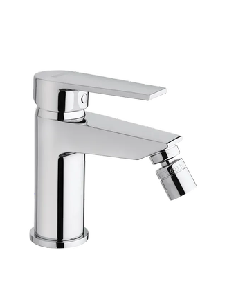 Logos+ Miscelatore per bidet con scarico