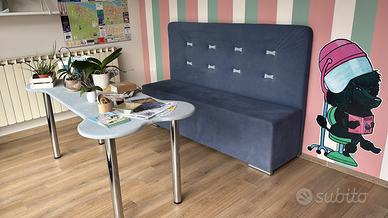 Tavolo e panca negozio per animali veterinari toel