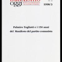 TOGLIATTI E I 150 ANNI DEL MANIFESTO COMUNISTA