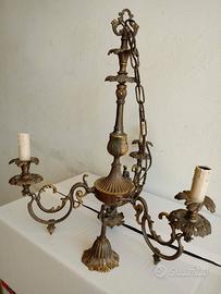 Lampadario e applique vintage