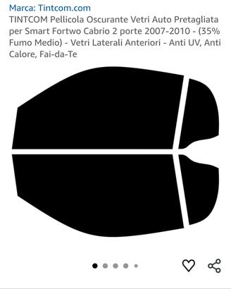 pellicola vetri smart fortwo 451