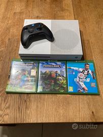 xbox one s 512gb e controller + 3 giochi