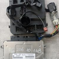KIT CENTRALINA MOTORE PEUGEOT 206 Plus Berlina V29