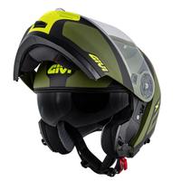 CASCO MOTO MODULARE GIVI X21 SPIRIT VERDE OPACO